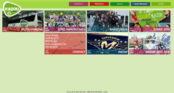 Desktop Screenshot of kazoubrugge.be